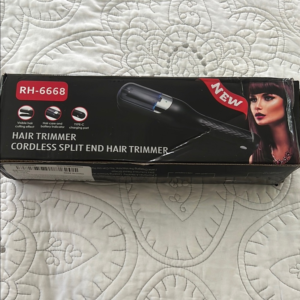 Black Cordless Hair Trimmer